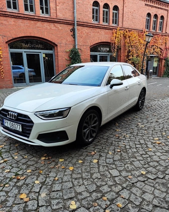 Audi A4 cena 92900 przebieg: 142000, rok produkcji 2020 z Poznań małe 191